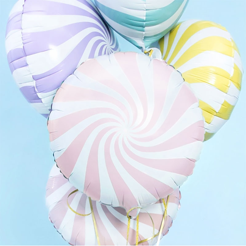 Ballon Alu Bonbon Candy Parme - 45 cm Party Deco