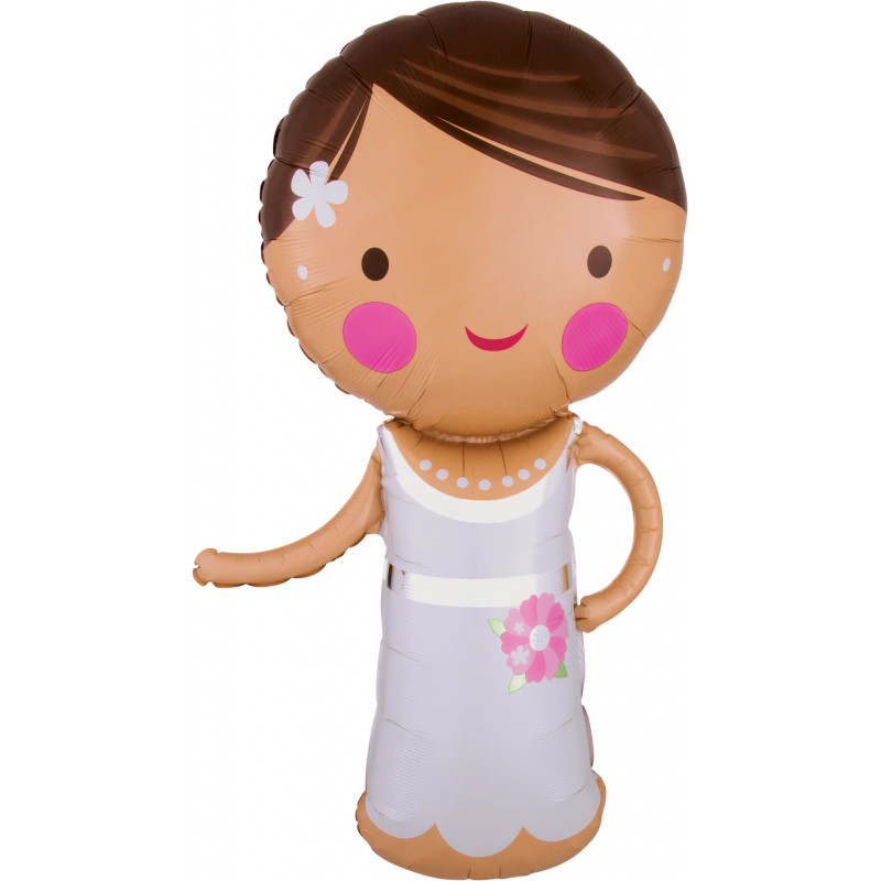 Ballon XL Mariée Lovely Bride SuperShape