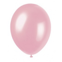 10 Ballons Latex 30 cm – Rose nacré -  Party Deco