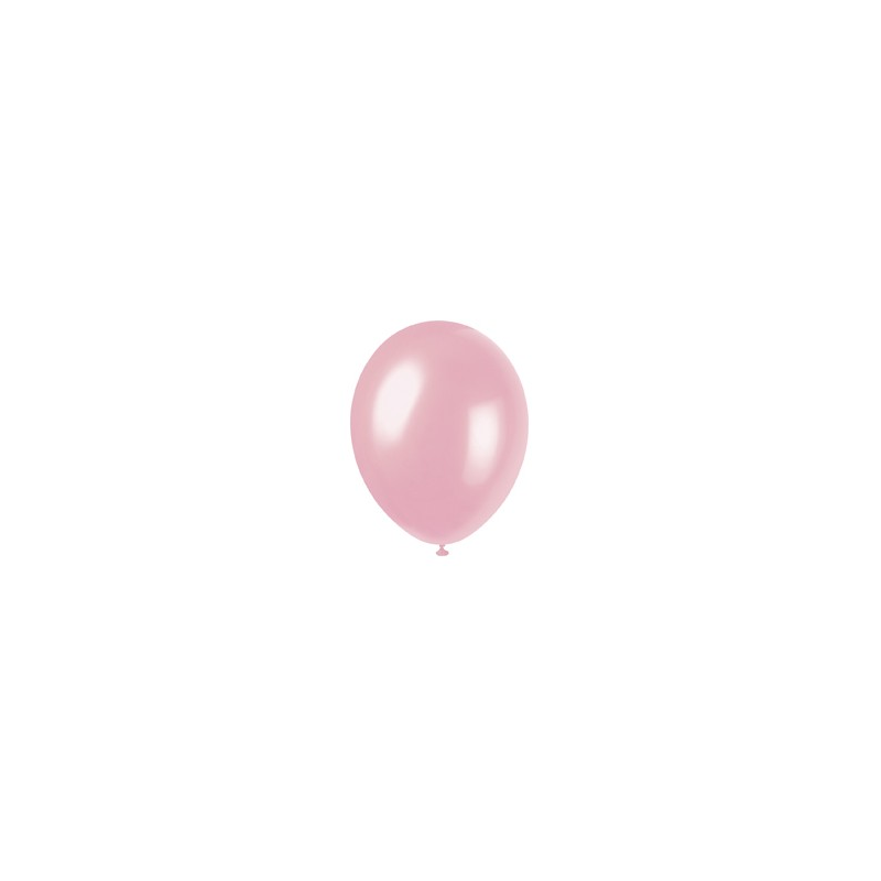 10 Ballons Latex 30 cm – Rose nacré -  Party Deco