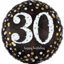 Ballon Rond Confetti Anniversaire 30 ans Anagram