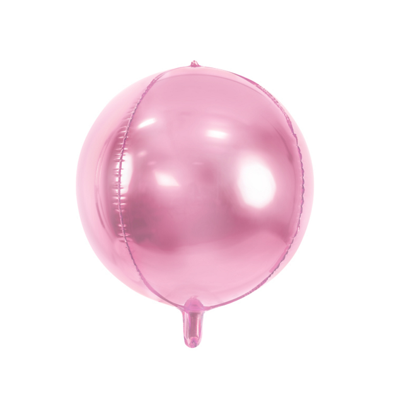 Ballon ORB rose clair – 40 cm – PartyDeco