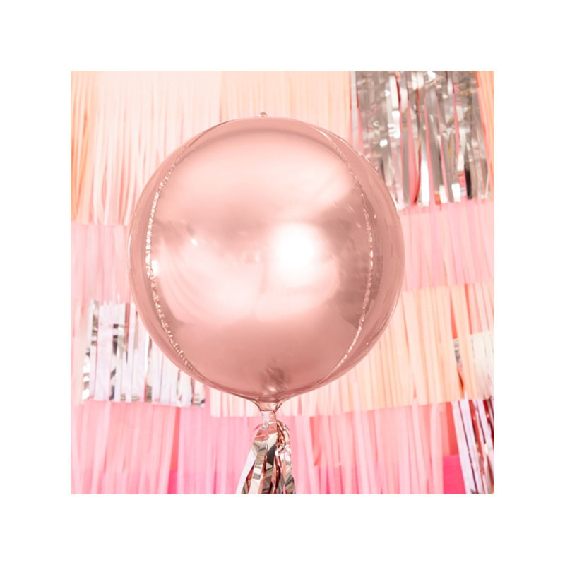 Ballon ORB rose gold – 40 cm – PartyDeco