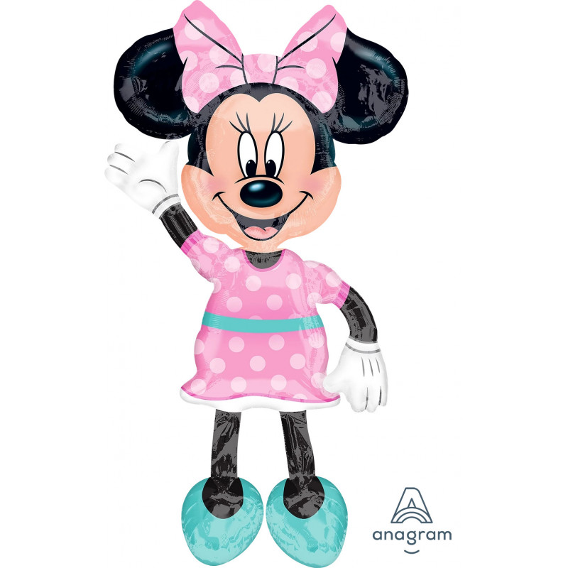 Ballon AirWalkers Minnie - 137 cm x 96 cm Anagram