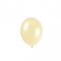 10 Ballons Latex 30 cm – Crème -  Party Deco