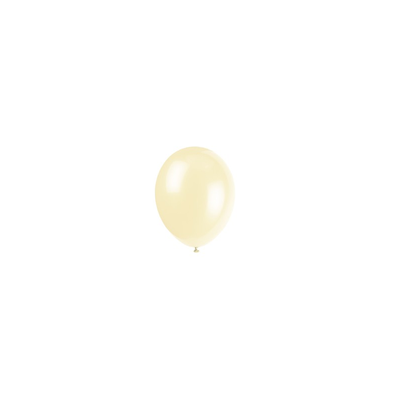 10 Ballons Latex 30 cm – Crème -  Party Deco