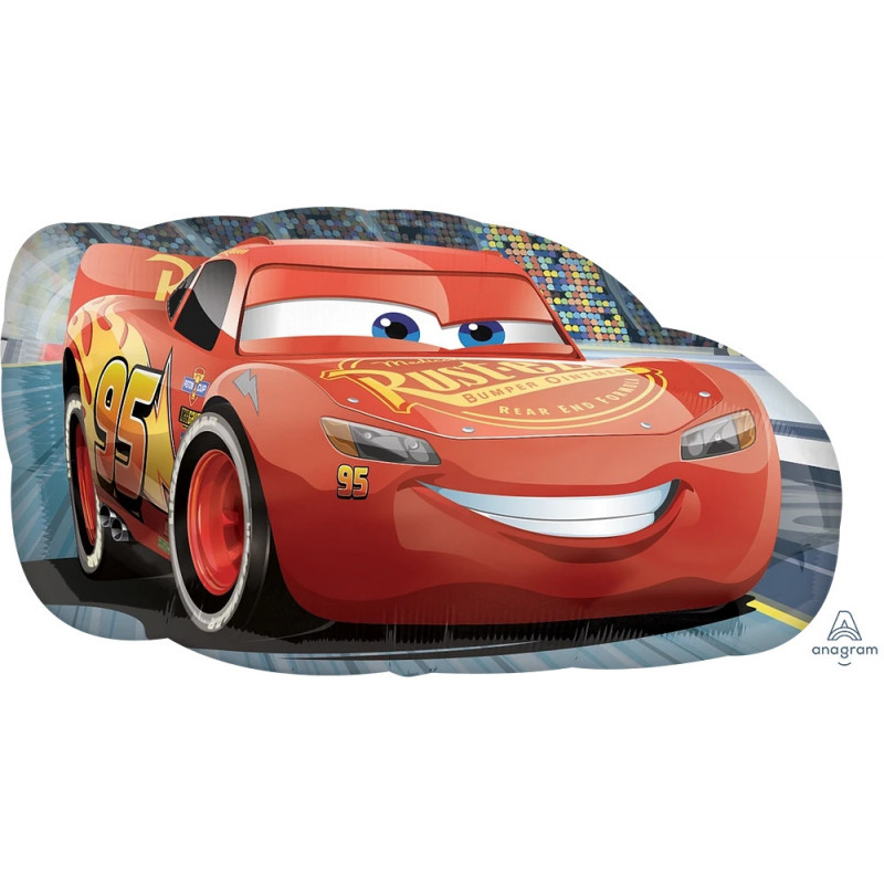 Ballon XL Cars McQueen Voiture Rouge Disney