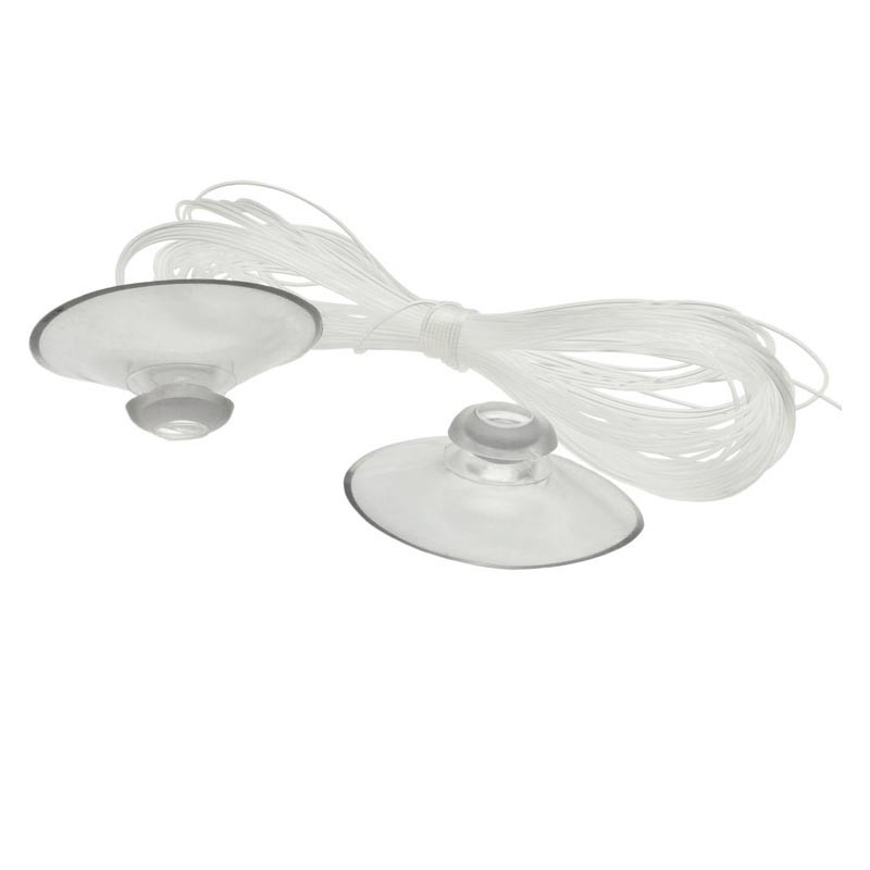 Ventouses avec Fil de Pêche – Ø 4 cm – Lot de 6 – Party Deco