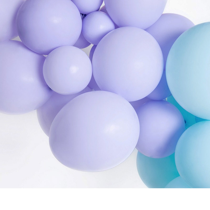 10 Ballons 30cm Latex Parme Pastel