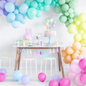 10 Ballons 30cm Latex Parme Pastel