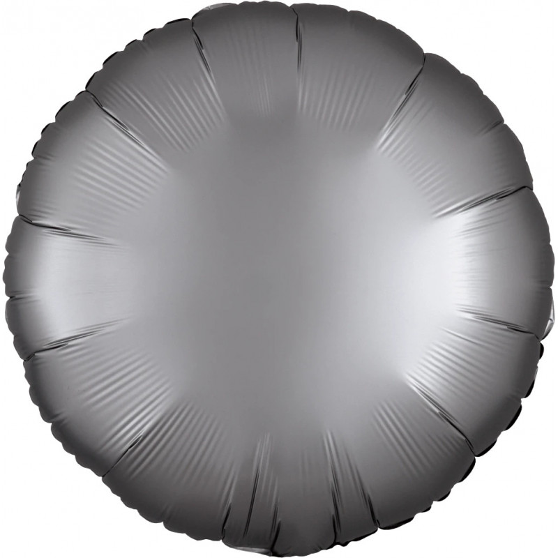 Ballon Alu Rond Argent chromé Anagram