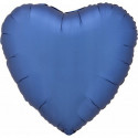 Ballon Mylar Coeur Bleu chromé Anagram