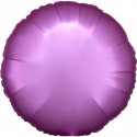 Ballon Mylar Rond Rose chromé Anagram Décoration de fête