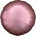 Ballon Alu Rond Rose gold chromé Anagram