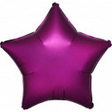 Ballon Mylar Etoile Framboise Chromé Anagram