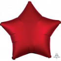 Ballon Alu Etoile Rouge chromé Anagram