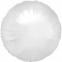 Ballon Alu Rond Blanc chromé Anagram