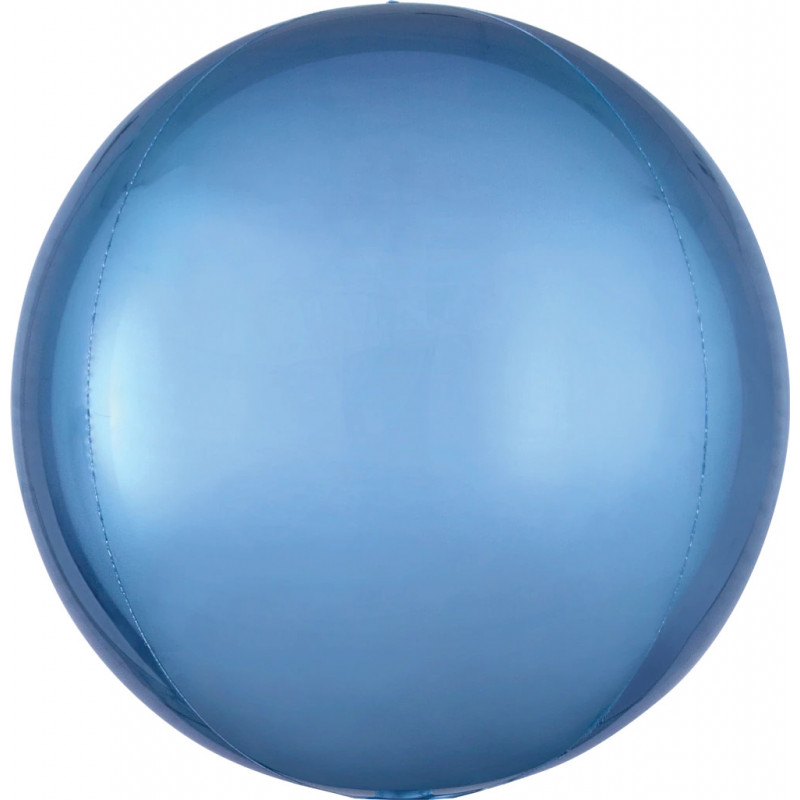 Ballon Miroir Bleu Pastel Orbz Anagram