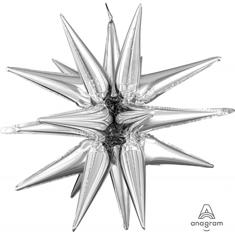 Ballon Etincelle Magic Star Large Argent Anagram XL