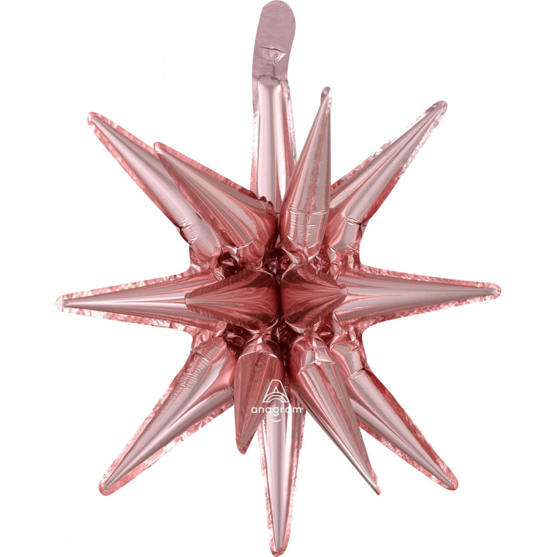 Ballon Etincelle Magic Star Small Rose Gld
