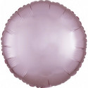 Ballon Alu Rond Rose Pastel chromé Anagram
