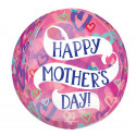 Ballon Orbz Fête des Mères - Mother's Day Layered Hearts