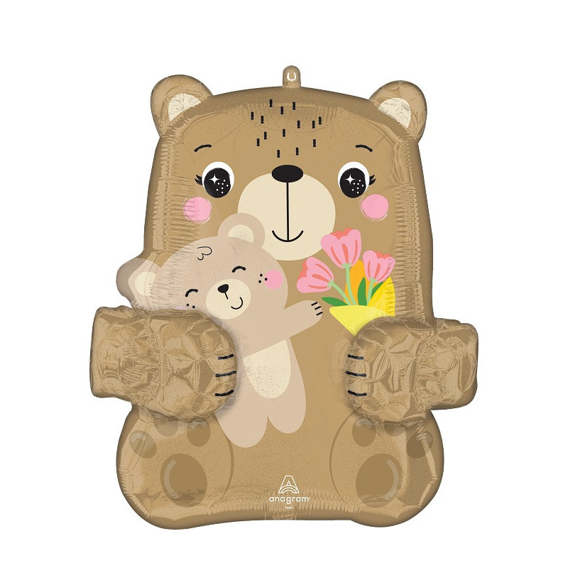 Ballon Multiballon Fête des Mères – Bear Hugs Maman Ours