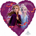 Ballon Coeur Reine des neiges 2 Disney