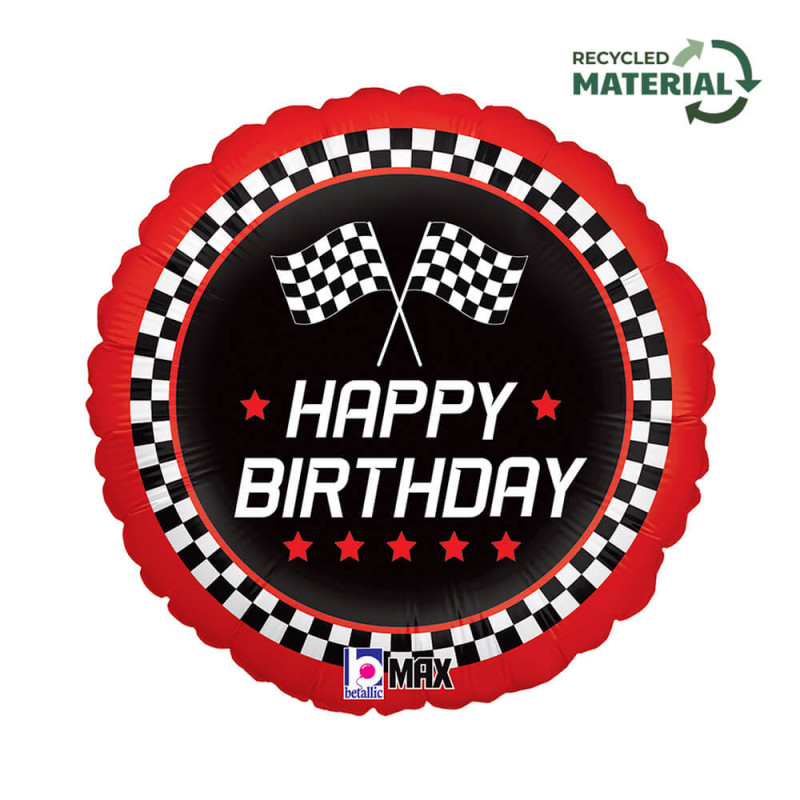 R18 Checkered Flag Birthday