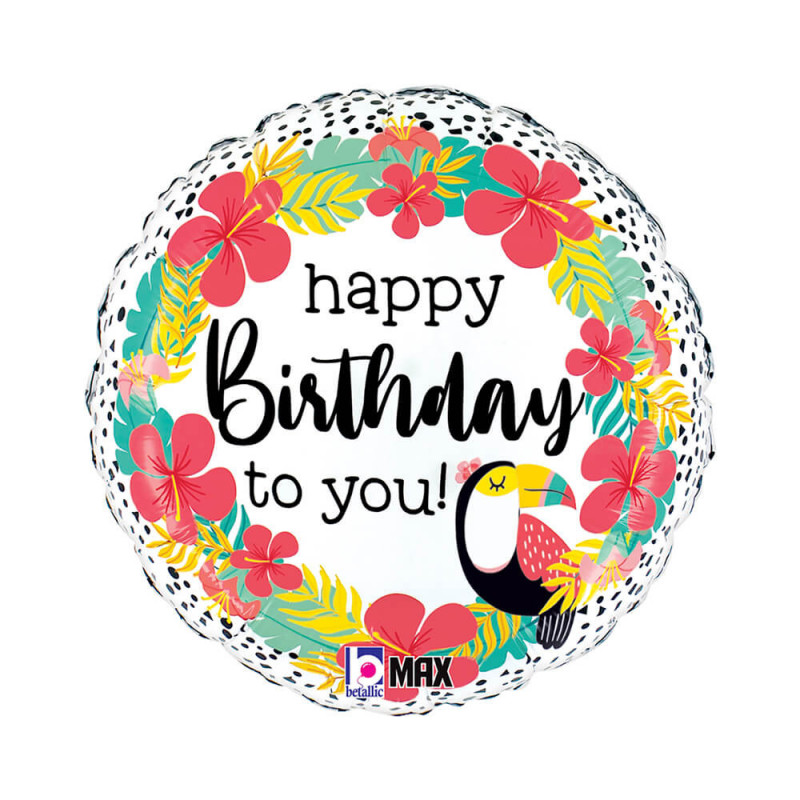 R18 Tropical Toucan Birthday