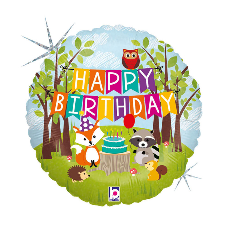 R18 Woodland Birthday