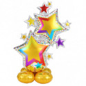 Ballon Airloonz Etoiles Multicolore