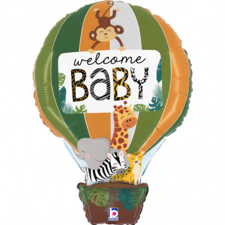 Jungle Animals Welcome Baby