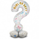 Grand Ballon Mylar Point d’Interrogation Gender Reveal – Airloonz – Grabo