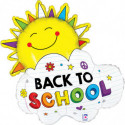 Ballon Alu Rentrée des Classes Back To School Sunshine – Grabo