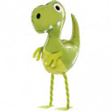 Ballon Mylar XL Dinosaure Vert Qui Marche - Grabo