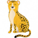 Ballon aluminium Guépard - Jungle Cheetah Grabo