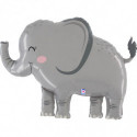 Ballon XL Éléphant Gris Jungle Elephant – Grabo