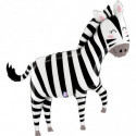 Ballon XL Zèbre qui sourit Jungle Zebra – Grabo