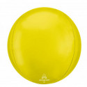 Ballon Miroir Vibrant Jaune Orbz Anagram
