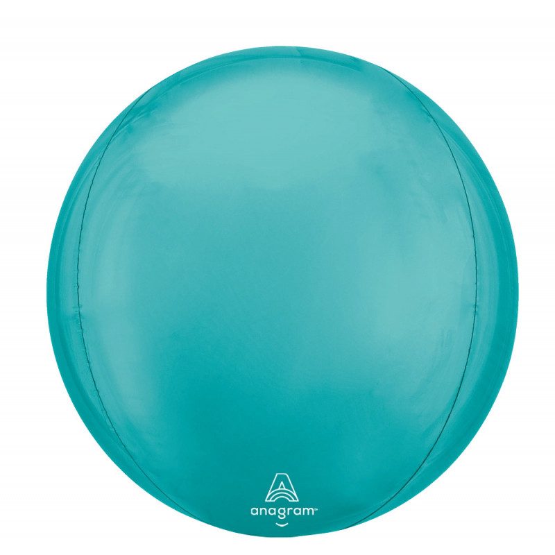 Ballon Miroir Vibrant Bleu Orbz Anagram