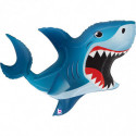 Ballon Mylar Requin Bleu - Grabo