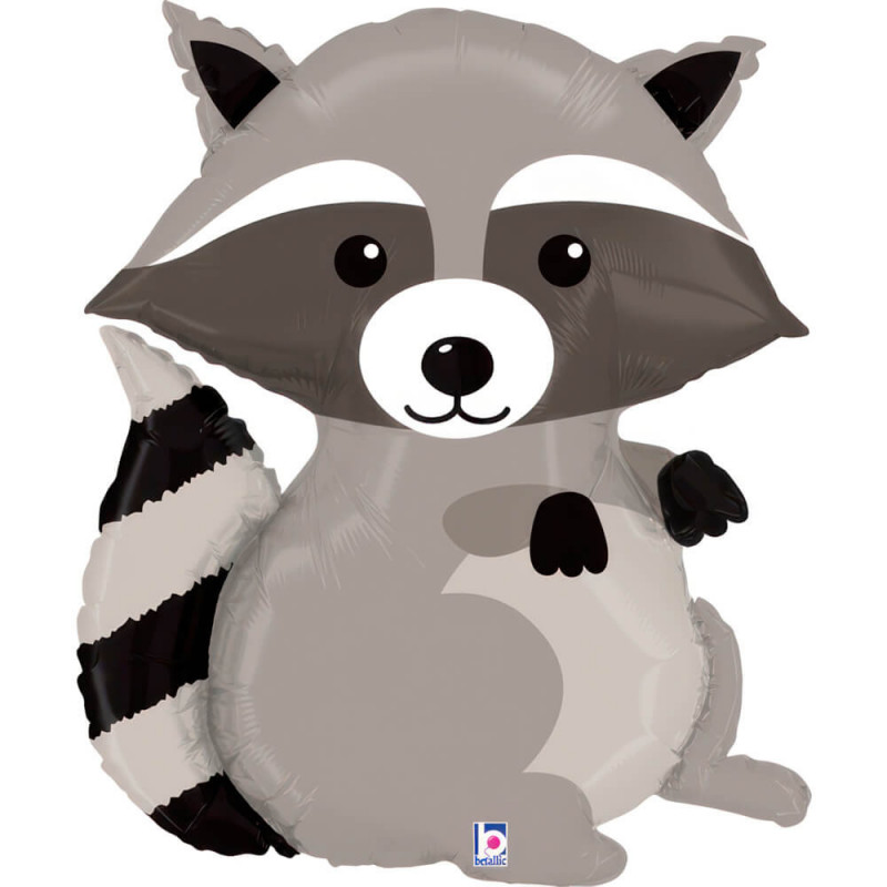 Ballon Raton Laveur XL Woodland Raccoon– Grabo