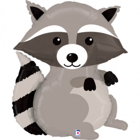Ballon Raton Laveur XL Woodland Raccoon– Grabo