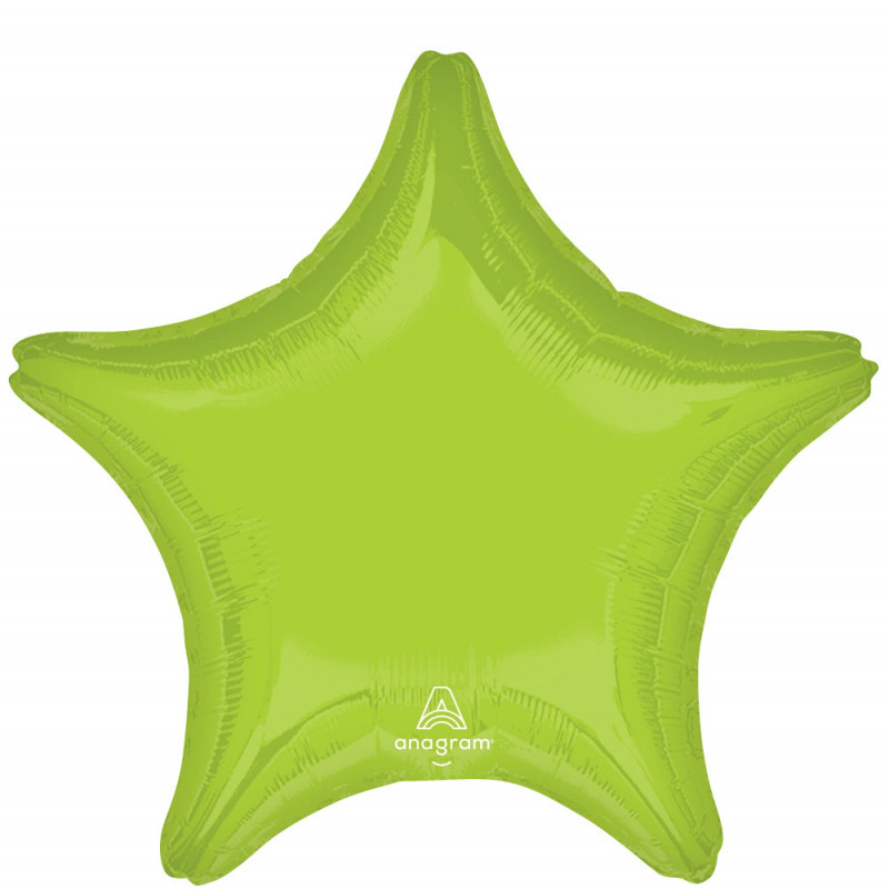 Ballon Etoile Vibrant Vert