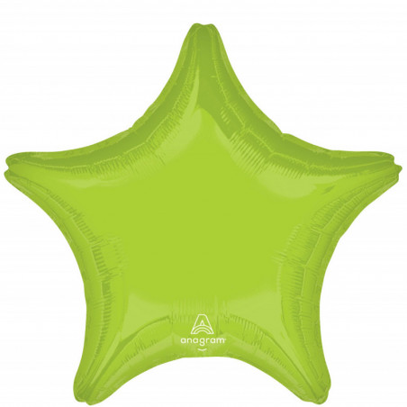 Ballon Etoile Vibrant Vert