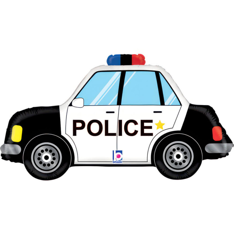 Ballon XL Voiture de Police Police Car – Grabo