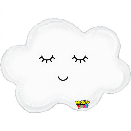 Ballon Alu XL Nuage Blanc – Grabo