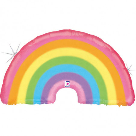 Glitter Pastel Rainbow