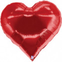 Ballon aluminium XL As de Cœur Rouge  Casino Heart Grabo
